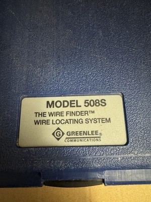 Model 508S The Wire Finder with Original Box and Instructions Tested Working