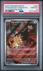 2025 POKEMON DRI EN-DESTINED RIVALS #203 TEAM ROCKET'S MEOWTH PSA 10