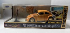 JADA Toys 1971 Volkswagen Beetle Bumblebee Charlie 1:24 Diecast 30114