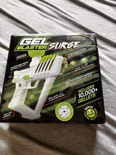 Gel Blaster Surge Electric Gel Blaster Gun, 800 Capacity, White/Green