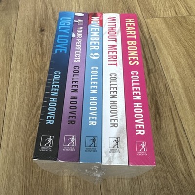 Colleen Hoover 5 Books Collection Set bundle - Paperback ugly love heart bones