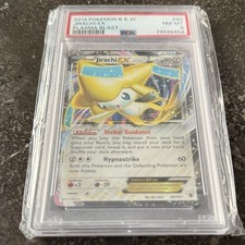 PSA 8 Near Mint Jirachi EX 60/101 Plasma Blast Holo Rare Pokemon Card TCG