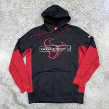 Houston Texans Hoodie Sweatshirt Mens Medium NFL Football Nike AFC South