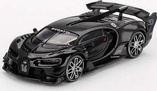 Bugatti Vision Gran Turismo Black Mini GT 1:64 Scale Diecast Model by TSM