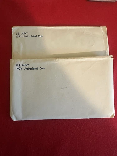 1973 And 1974 Uncirculated Mint Sets