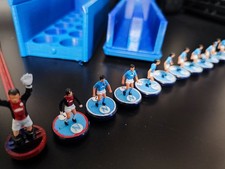 Subbuteo/Zuego - Custom - Napoli + Porta Squadra