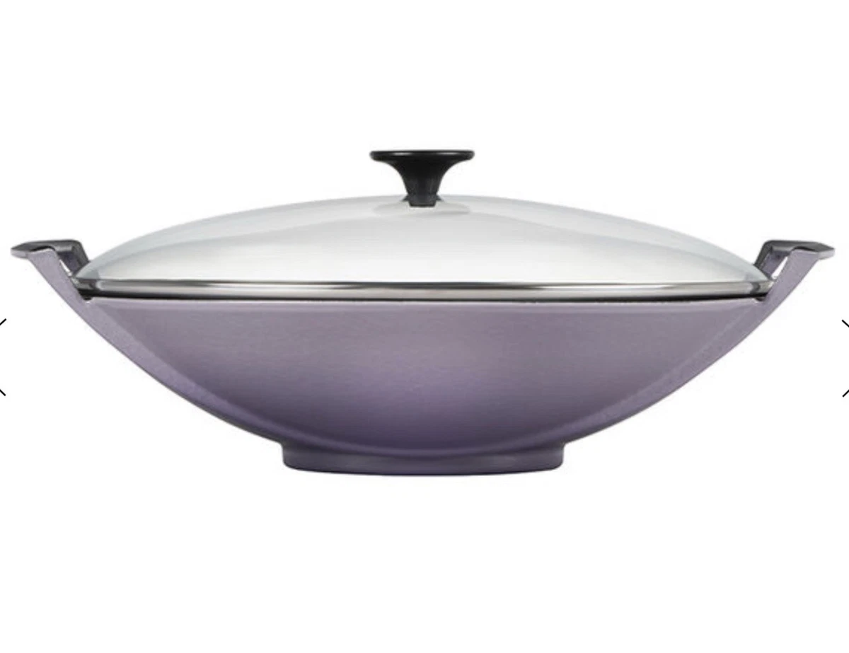 Kuchenprofi - Cast iron wok with glass lid 30cm - PROVENCE