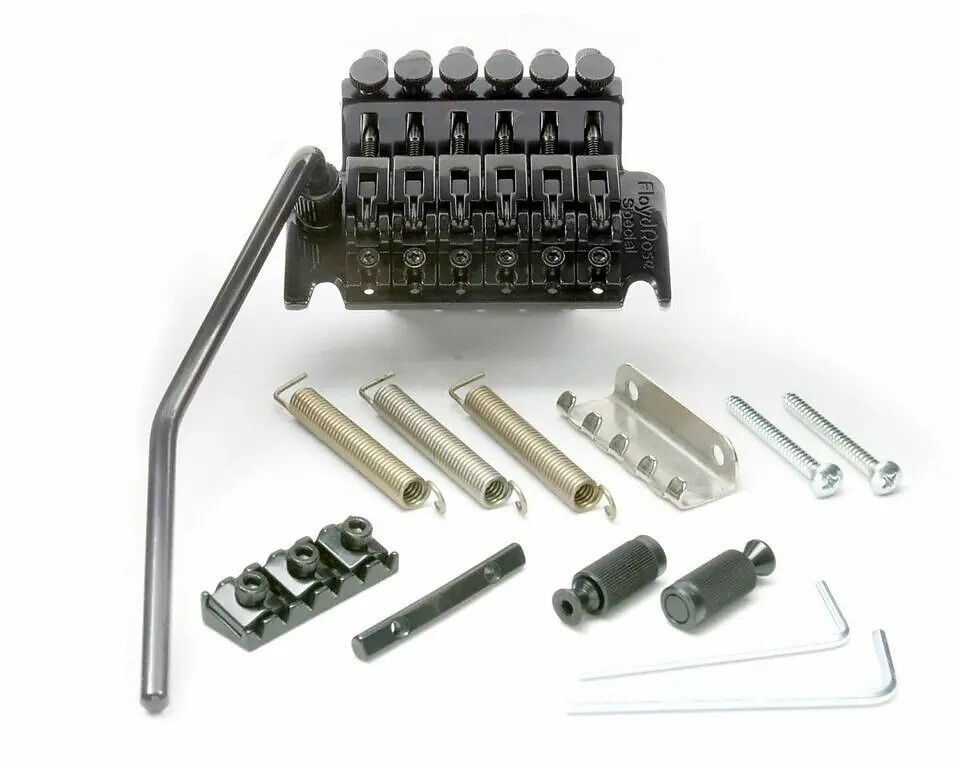MINT Floyd Rose Special Locking TREMOLO Bridge & R3 Nut