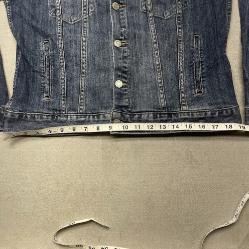 Lucky Brand The Tomboy Trucker Denim Jean Jacket Women's Size L - Picture 18 of 20