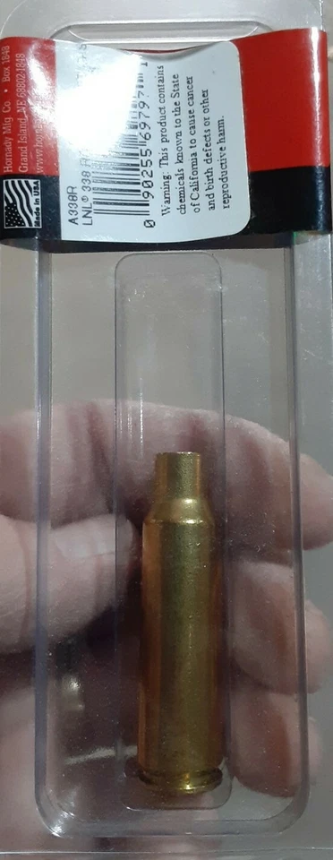 Hornady Lock-N-Load medidor de comprimento total estojo modificado 338 RCM, A338R - Imagem 2 de 2