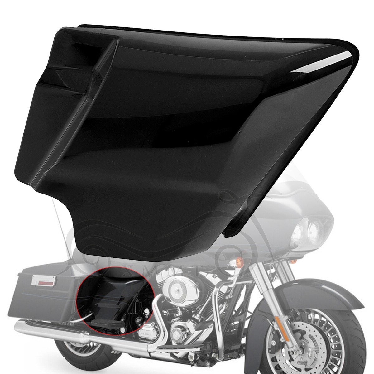 Left & Right Side Cover Panel For Harley Road Street Glide