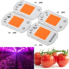 220/110V 20W 30W 50W Full Spectrum LED COB Chip Grow Light Plant Growing Lamp