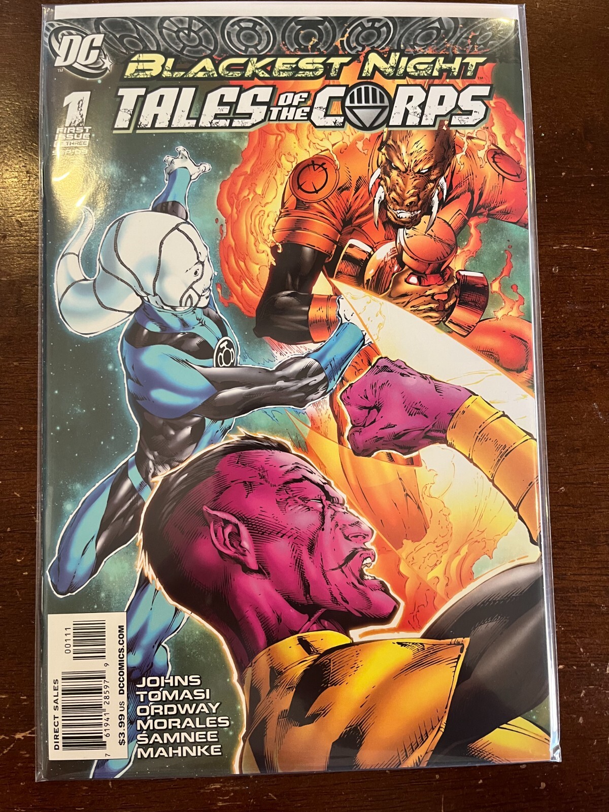 Blackest Night Tales of the Corps #1-3/Untold Tales of Blackest Night ...