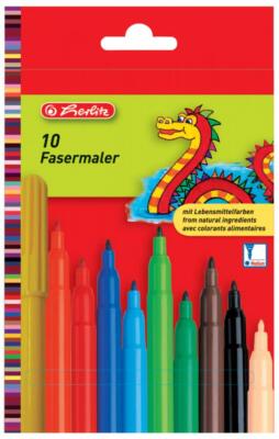 herlitz Fasermaler, 20er Karton-Etui