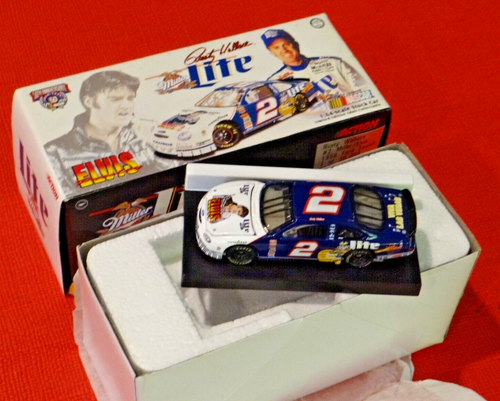 RUSTY WALLACE #2 Miller Lite / Elvis 1998 Ford Taurus Diecast ACTION 1:64 NASCAR - Picture 3 of 11