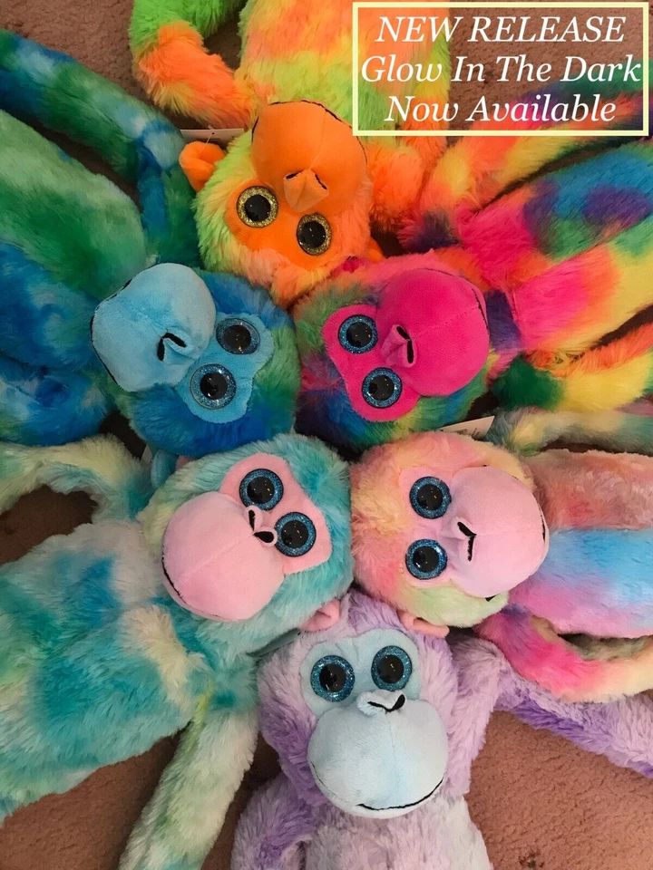 ~❤️~HANGING MONKEY SLOTH Soft Toy Plush Piggie Back Large 80cms 31" 24 designs