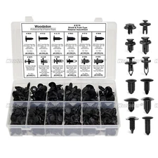 330pcs Car Body Retainer Push Type Pin Rivet Trim Clip Panel Moulding Assortment