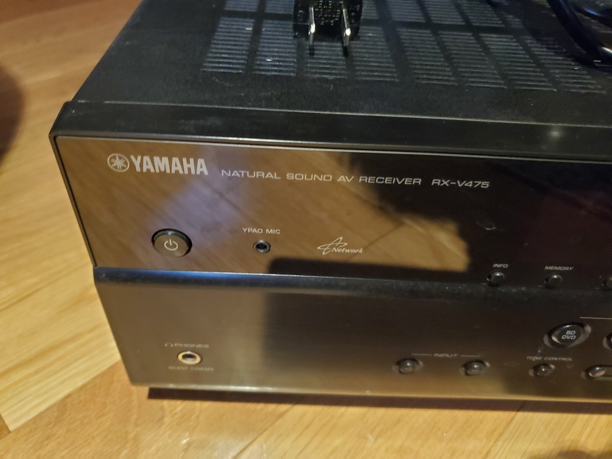 【超お買い得】YAMAHA RX-V475 AVアンプ ブラック YAMAHA RX-V475 5.1 RECEIVER | eBay