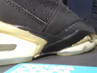 2006 NIKE AIR JORDAN VI 6 RETRO DMP BLACK GOLD INFRARED 136038-071