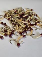 3 x Never Fails White Buzzer Fly Fishing Wet Trout Flies ( Deadly ) .