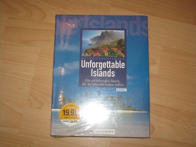 Davey, Schlossmann: Unforgettable Islands, Die 40 schönsten Inseln, NEU, OVP