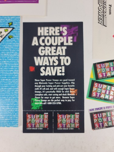Nintendo Power NES Controller unbenutzte Overlay Aufkleber *LESEN SIE UNTEN* - Bild 4 von 13