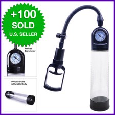 Advanced Male Penis Vacuum Pump w/ Precision Gauge for Exercise Grow Penis