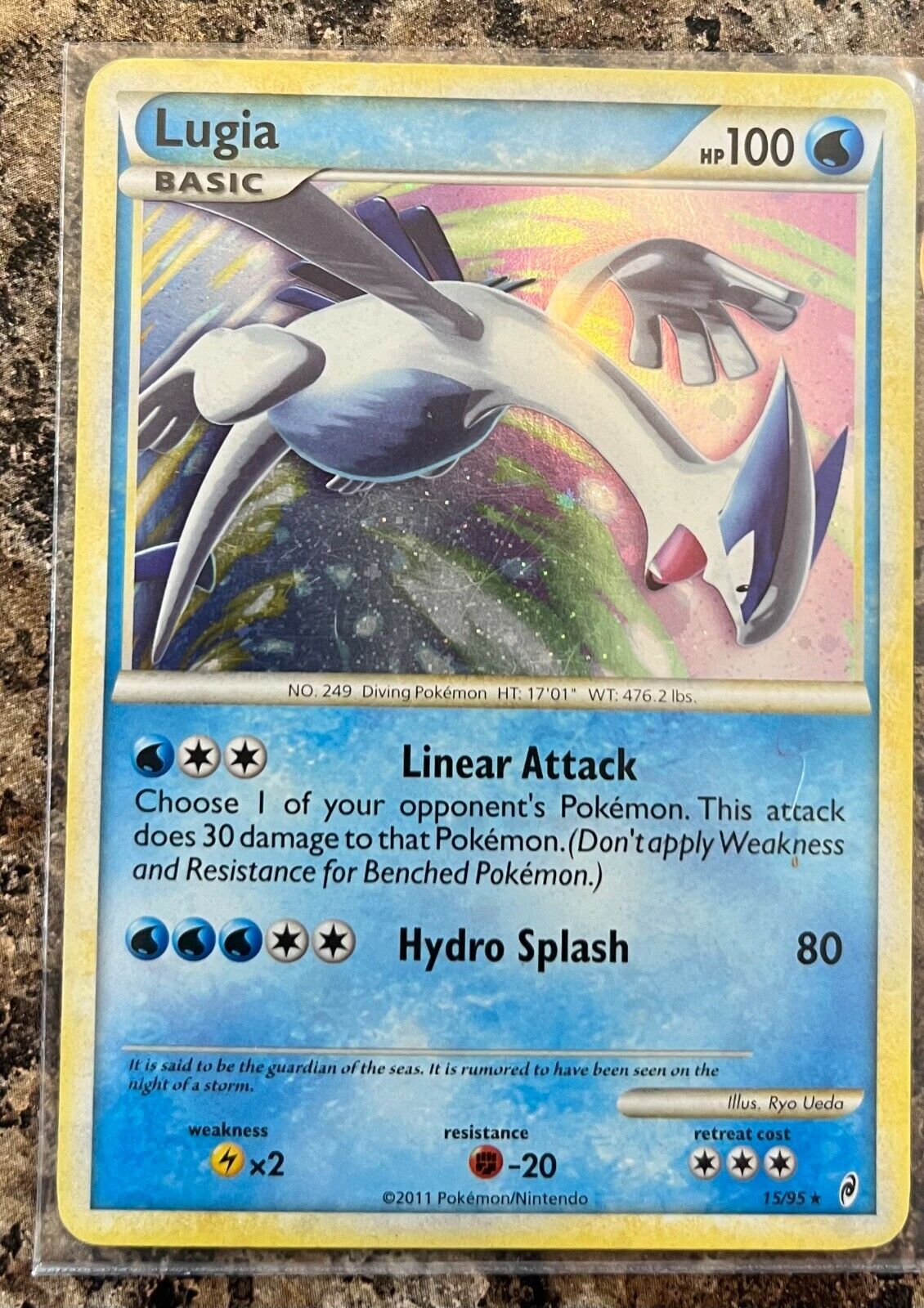 Card Pokemon Lugia Lenda