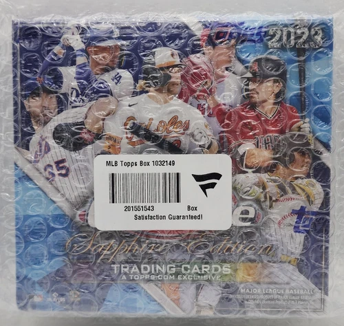 2023 Topps Chrome Sapphire Baseball Hobby Box New Sealed Carroll Volpe Jung