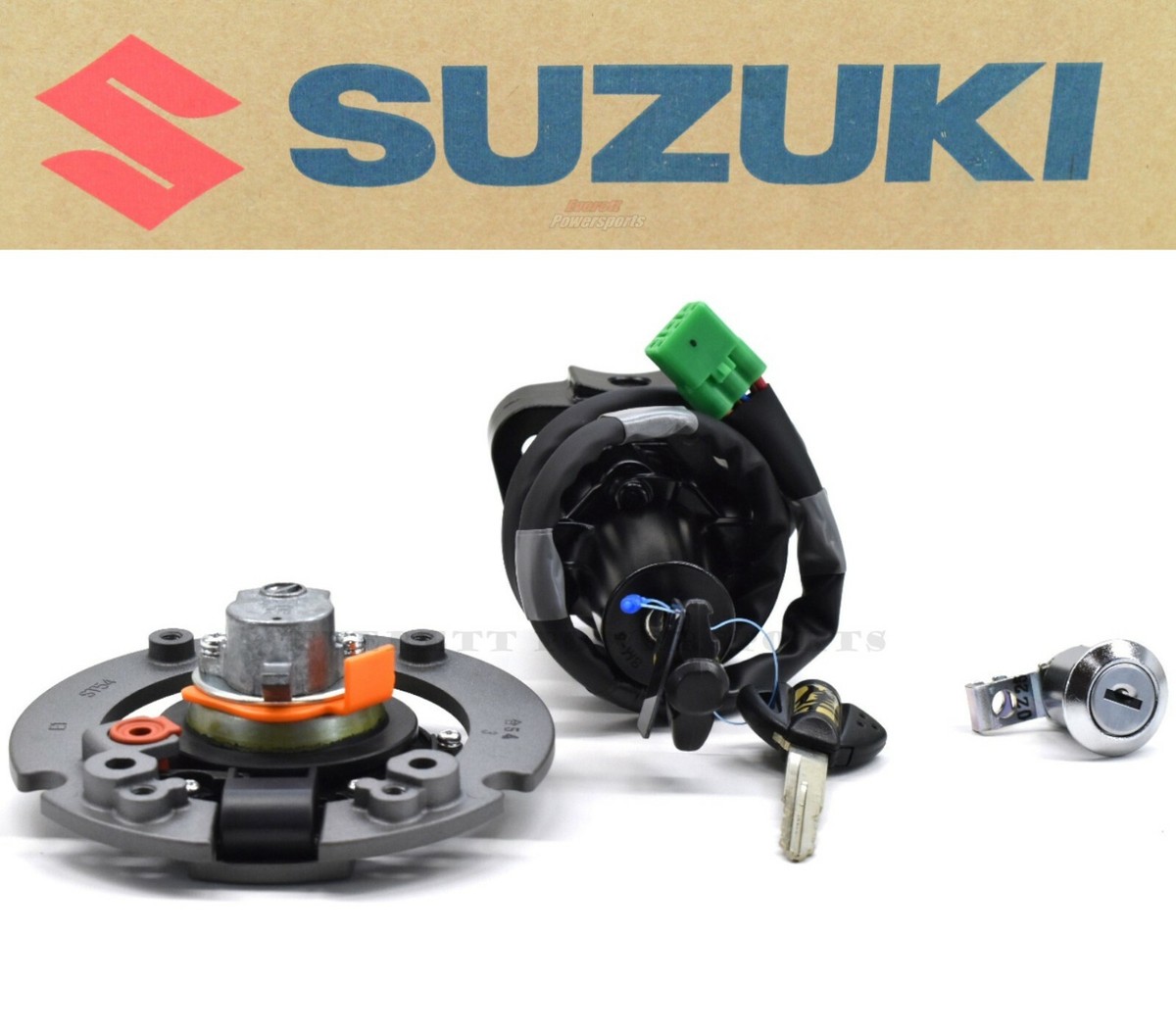 Ignition Switch Lock Set Hayabusa GSX1300 R 22-25 OEM Suzuki Gas