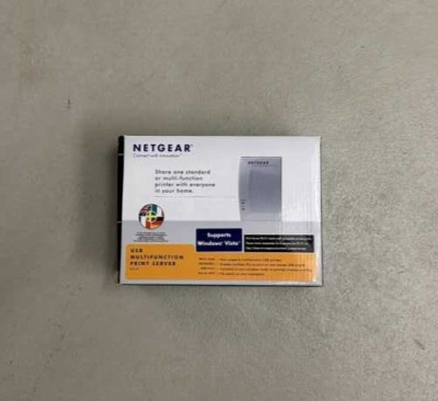 NETGEAR Mini Print Server mit 1x USB1.1 Port und 10MBit/s Port RJ45