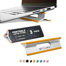 Low Profile Laptop Stand   3 Heights Computer Stand   Plastic Laptop Riser   ...