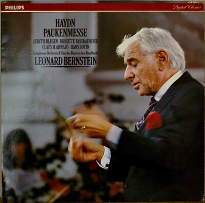 HAYDN: Missa in Tempore Belli ''Paukenmesse''-M1985DGTL LP IMP BLEGEN/BERNSTEIN