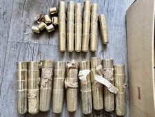 Couchtisch Blumenbank 50er 60er DDR Design Messing Endhülsen für Tische Neu