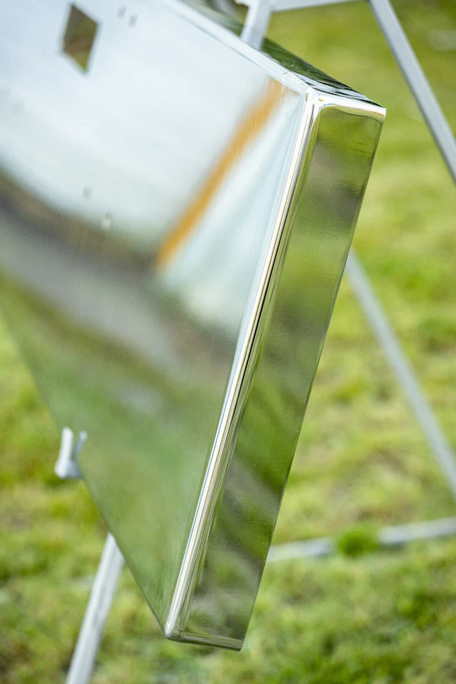 Parachoques clásico Freightliner cromado - 20" extremos en caja acero calibre 7 (FLD, FLC) Foto 4 de 4