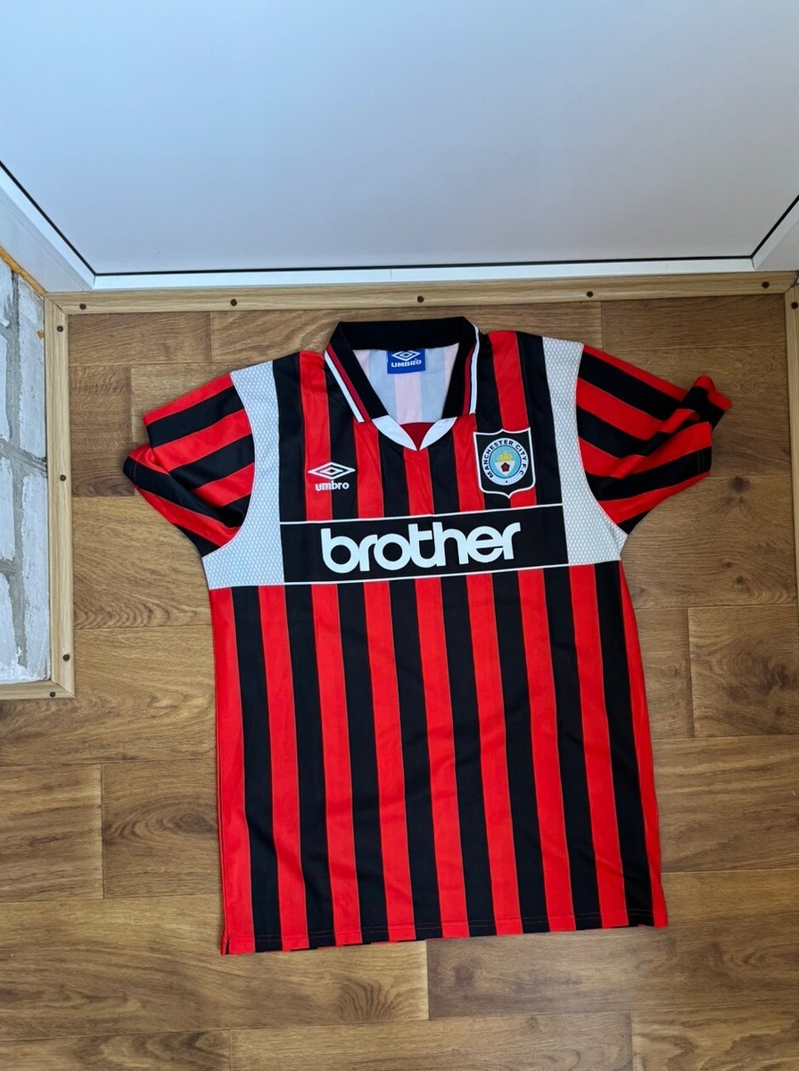 ウェア 94/96 umbro Manchester City jersey kit MANCHESTER CITY 1994-1996 AWAY RETRO FOOTBALL SHIRT - My