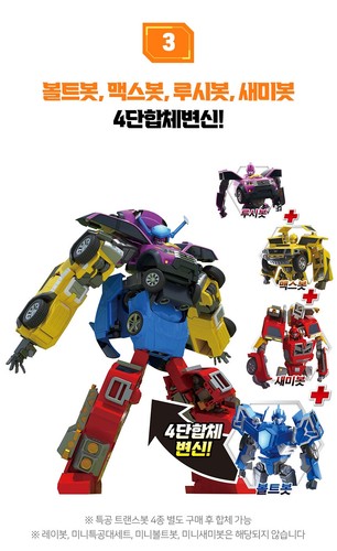 Miniforce Ranger TRANS MAXBOT Max Bot gelb Transformierroboter SUV Auto 2021 - Bild 10 von 11