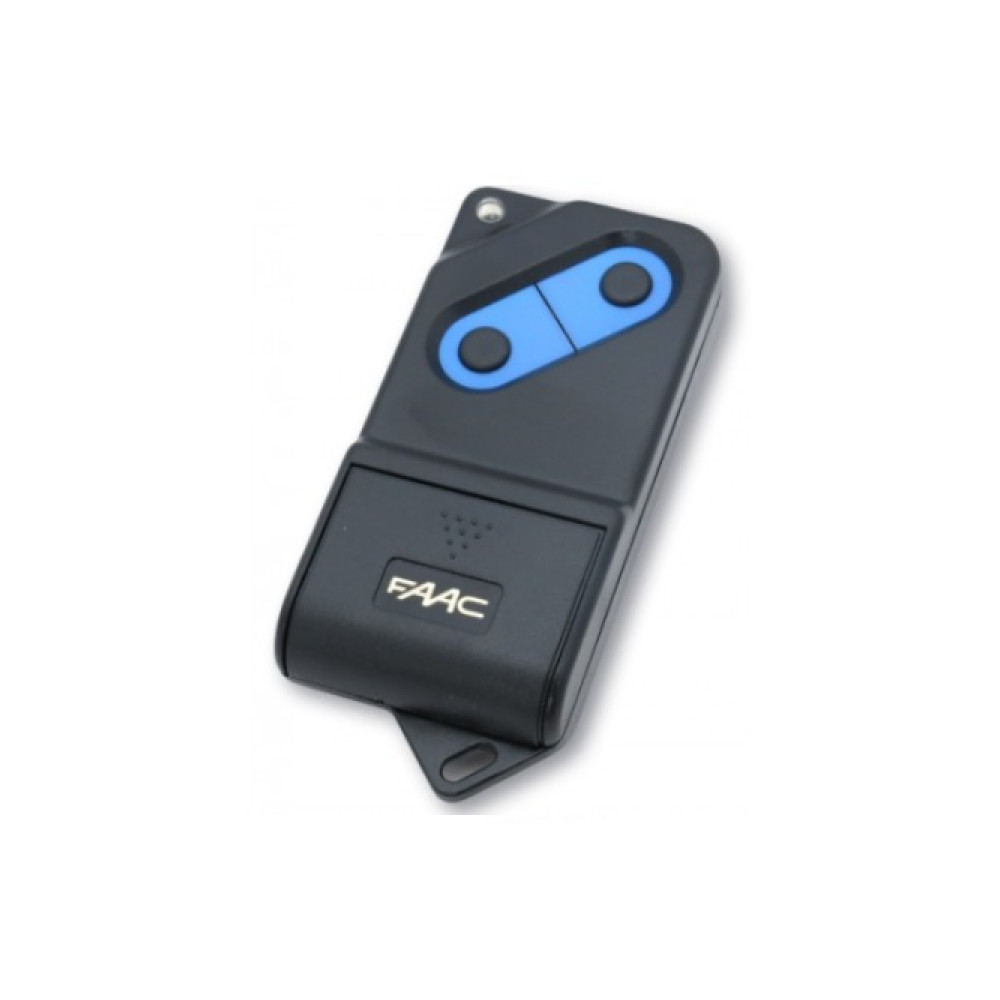 Radiocomando cancello TM2 433DS dip switch 2 tast1 433,92 MHz, codice fisso FAAC