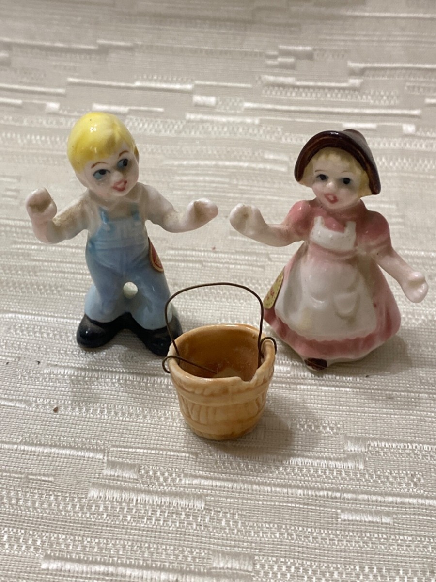 Vintage Bridge Bone China miniature figurine Nursery Rhyme fairy