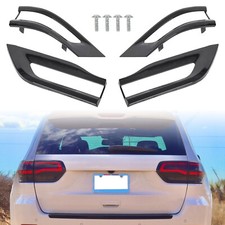 Tail Light Lamp Cover Trim Bezel Gloss Black For Jeep Grand Cherokee 2014-2022 Tail Light Lamp Cover Trim Bezel Gloss Black For Jeep Grand Cherokee 2014-2022
