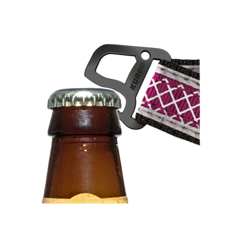 Cuello con hebilla Kurgo reflectante frambuesa Wander tamaño - grande: cuello de 18" a 29" Foto 2 de 3