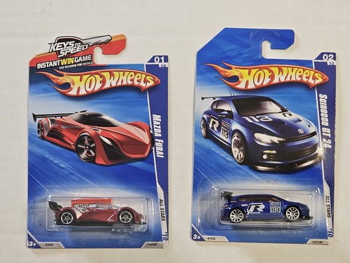 Hot Wheels HW Auto 2010 rot Mazda Furai blau Scirocco GT 24 All Stars