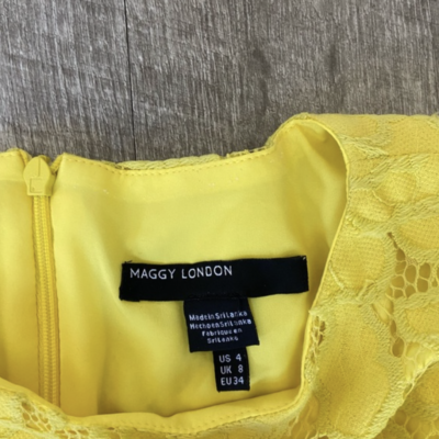 chinese dress ladies Amazon.com: Maggy London Floral Summer Sweetheart Neckline main image 0