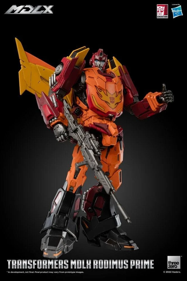Figura de acción Transformers Mdlx Rodimus Prime - Imagen 3 de 4