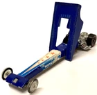 Hot Wheels Redline Mongoose Rear Engine Tom McEwen Dragster  1971 Blue Hong Kong