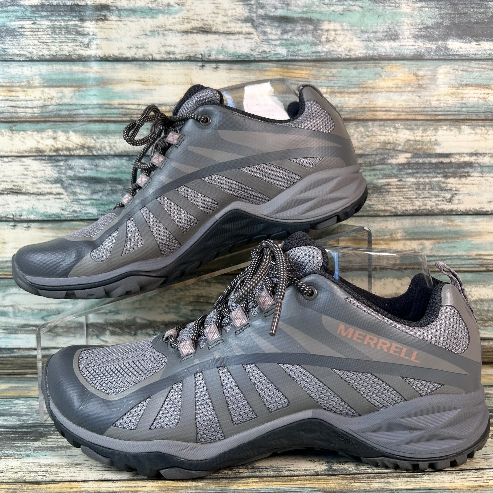 merrell hiking athletic trail walking mesh shoes