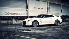 Cars nissan vehicles gtr automobile Desk Mat Stitched