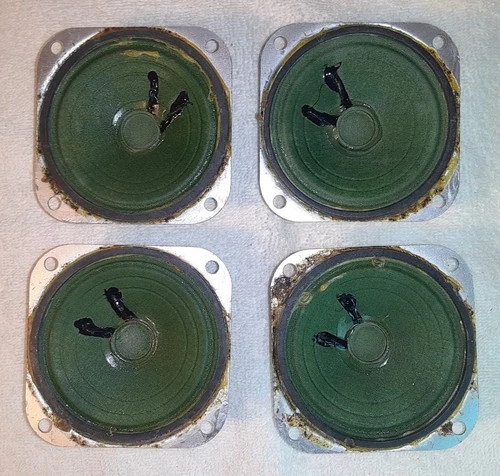4 Vintage 2 3/4" Audio  Speakers/ Manufacturer Quam-Nichols? - product listing photo