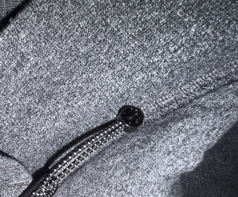 Sudadera con Capucha de Buceo Lululemon II - Cremallera Completa - Núcleo Jaspeado Gris Talla 4 Foto 4 de 4