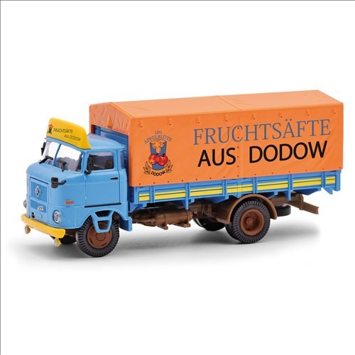 Busch 1:87 H0 95303 Espewe Ifa W50L Sp (Speditionspritsche), FruchtsäFte Dodow-image